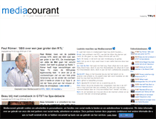 Tablet Screenshot of mediacourant.nl